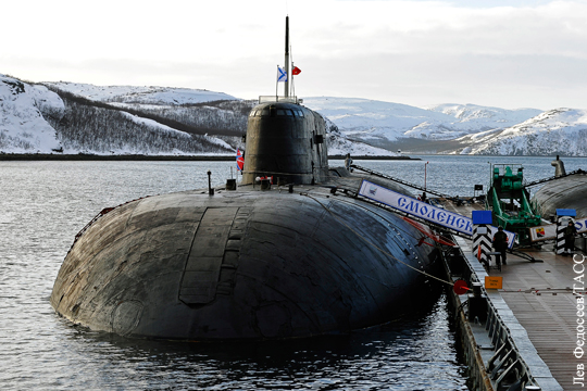 АПЛ «Смоленск» запустила крылатую ракету из подводного положения