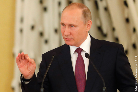 Путин назвал формирование цифровой экономики вопросом нацбезопасности