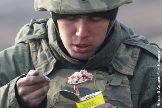 Украинские СМИ: Военных в зоне «АТО» кормят гнилыми овощами и протухшей тушенкой
