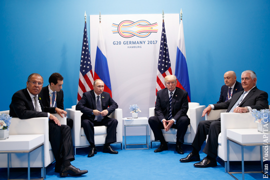 Трамп назвал прошедшую встречу с Путиным замечательной