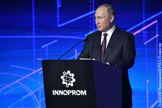 Путин поручил нарастить выпуск гражданской продукции в ОПК