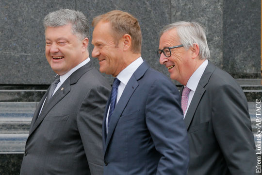СМИ сообщили о срыве итогового заявления саммита Украина - ЕС