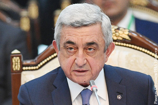 Саргсян предостерег от заявлений о пересмотре отношений Армении с Россией