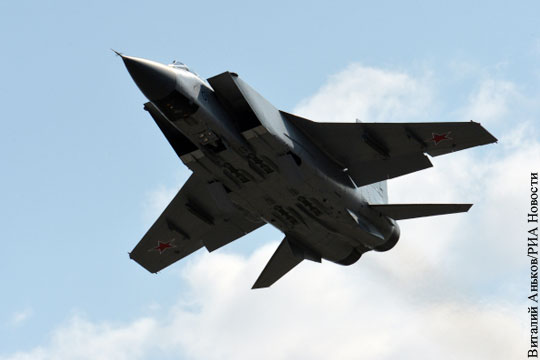 МиГ-31 на Камчатке уничтожили в стратосфере крылатую ракету
