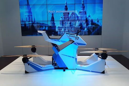 В мэрии Москвы рассказали о разработках аэротакси и летающих мотоциклов