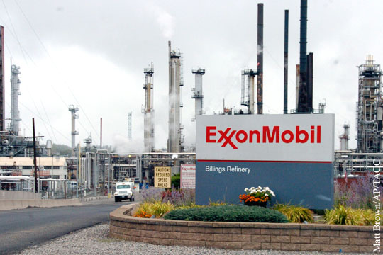 Минфин США оштрафовал ExxonMobil за нарушение антироссийских санкций