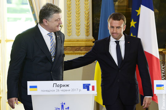 Волкер: Президент Франции сам не знает о заявленной Порошенко «формуле Макрона»