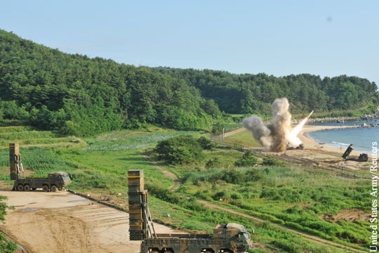 США и Южная Корея провели пуски баллистических ракет
