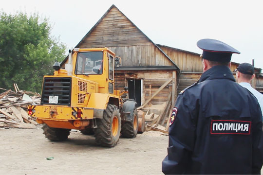 В Татарстане начали снос цыганского поселка