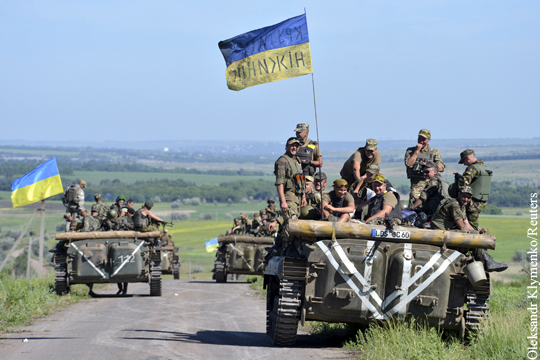 Жители заставили украинских военных уйти из села в Донбассе