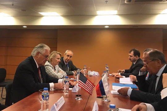 Лавров разъяснил Тиллерсону ответные меры России на санкции США