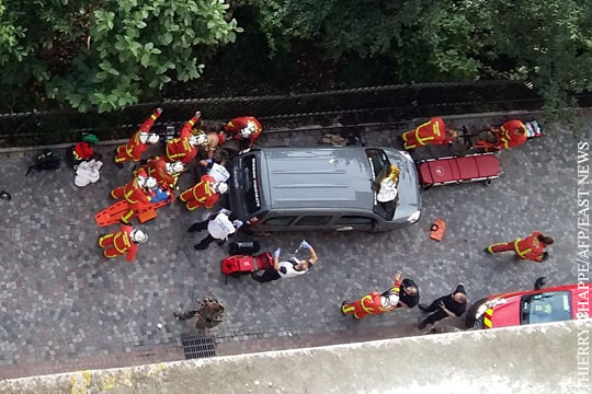 Наезд на военных под Парижем назвали спланированной акцией