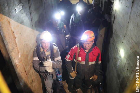 Спасатели заявили об ухудшении ситуации на руднике «Мир» в Якутии