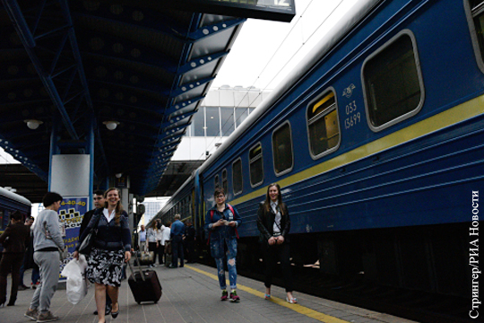 Поезд «Львов – Москва» стал лидером по вывозу украинцев в Россию