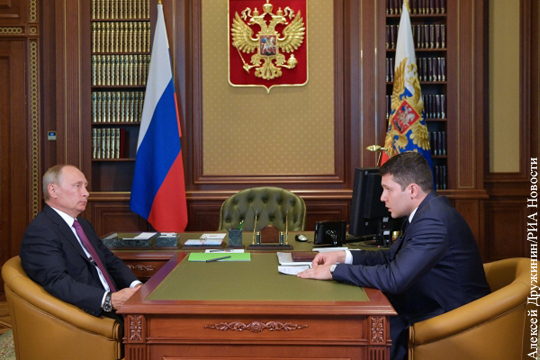 Путин обсудил с врио главы Калининградской области развитие региона