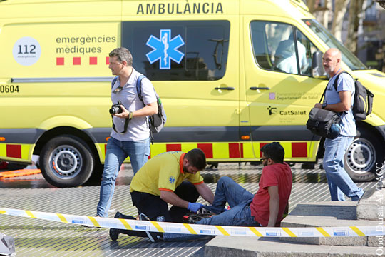 Увеличилось число погибших при теракте в Барселоне