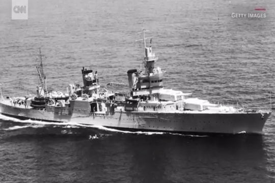 В Тихом океане найден потопленный японцами крейсер США «Индианаполис»