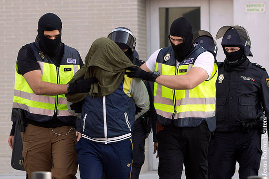 Барселонский террорист задержан