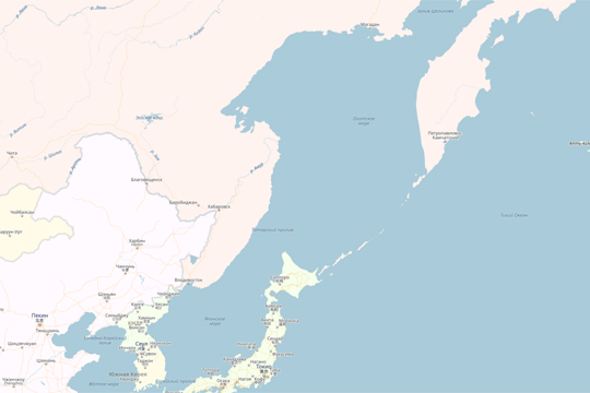 Остров Сахалин пропал на «Яндекс.Картах»