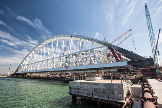 Крымский мост сможет пропускать 47 пар поездов в сутки