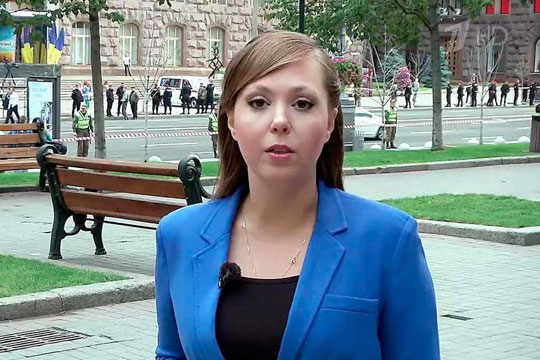 Журналистку Первого канала решено выдворить с Украины