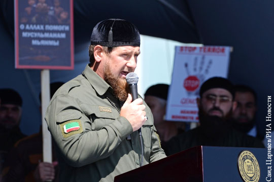 Кадыров назвал свои слова о событиях в Мьянме неверно истолкованными
