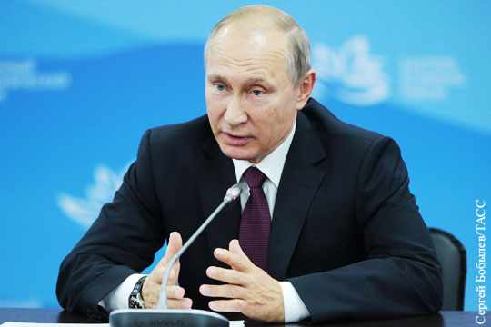 Путин: Изучаем возможность строительства железнодорожного перехода на Сахалин
