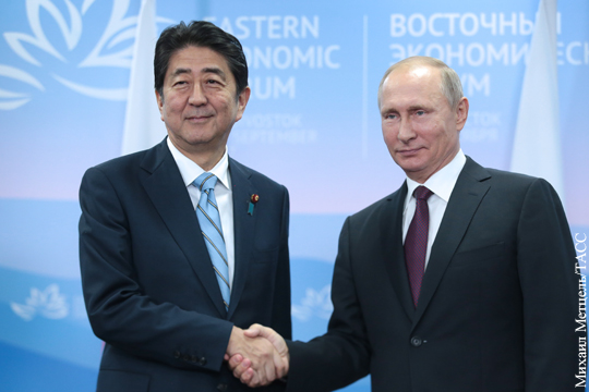 Путин и Абэ договорились лично подписать мирный договор между Россией и Японией