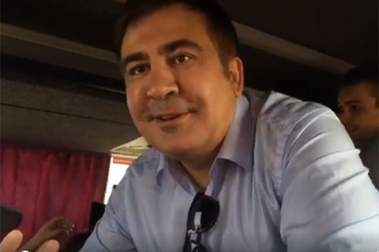 Саакашвили сравнил себя с призраком коммунизма