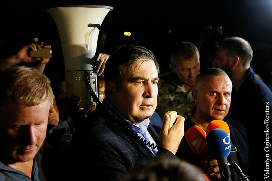 Грузинские СМИ: Саакашвили начал госпереворот на Украине