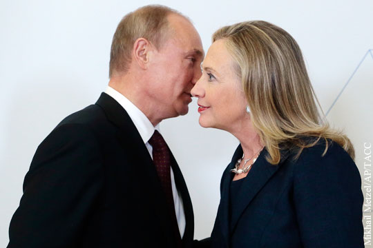 Клинтон назвала причины «личной неприязни» Путина к ней