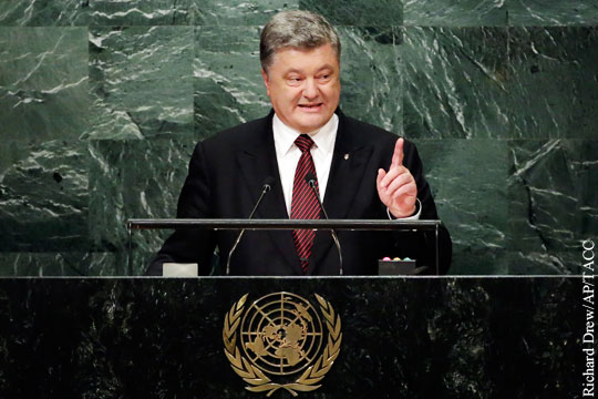 Порошенко поднимет вопрос о миротворцах в Донбассе на Генассамблее ООН