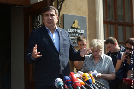 Украинские СМИ заявили об исчезновении Саакашвили