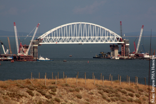 Глава нидерландской фирмы: Строительство Крымского моста происходило на территории России