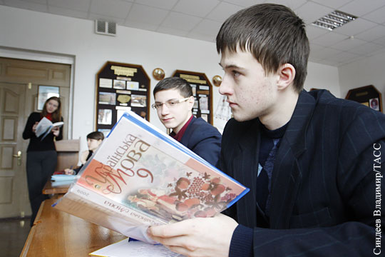 Киев: Закон об образовании фактически коснется только русскоязычных школьников
