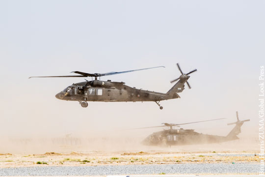 Представитель России заявил США о недоверии по «неопознанным вертолетам» в Афганистане