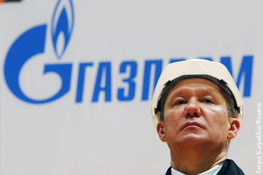 Газпром сбросил американского конкурента с вершины 