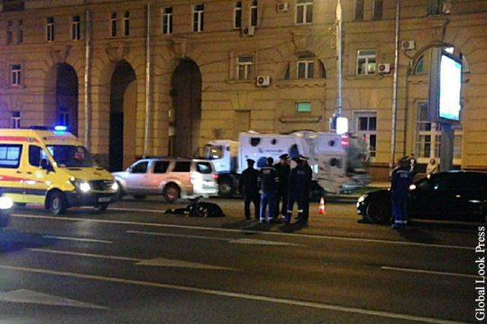 Сбивший насмерть сотрудника ГИБДД в Москве автомобиль принадлежит ФСБ