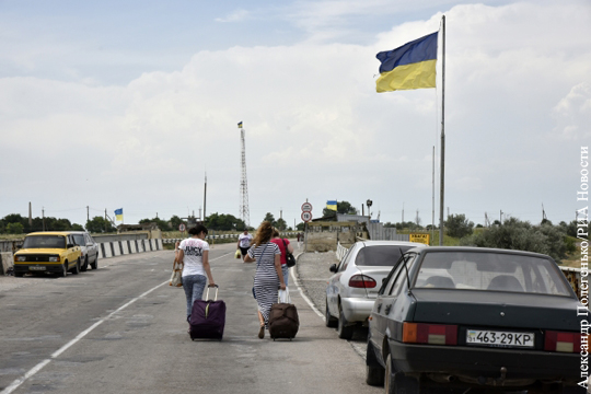 Российские пограничники назвали число приехавших в Крым на отдых украинцев