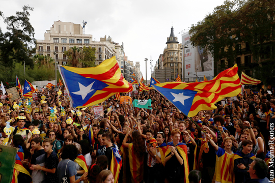 Независимость Каталонии поддержали 90% участников референдума