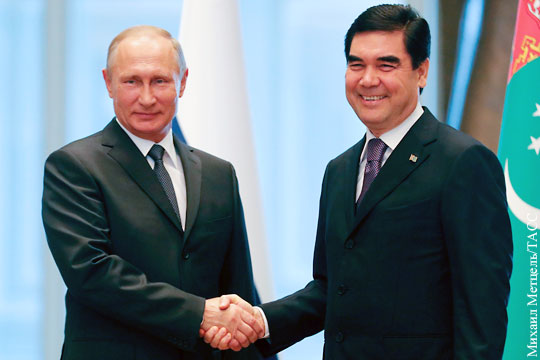 Россия и Туркменистан подписали договор о стратегическом партнерстве
