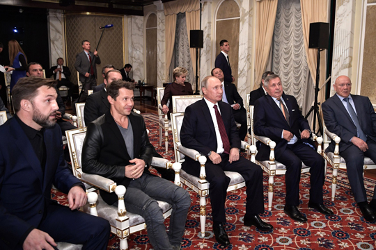 Путин встретился с создателями фильма о космической станции «Салют-7»