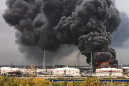 При пожаре на НПЗ в Нижегородской области погибли четыре человека