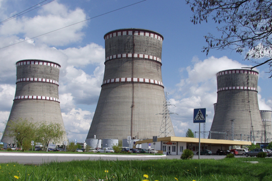 Третий энергоблок отключили на Ровенской АЭС на Украине