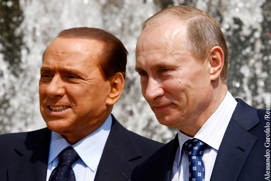 Опубликовано фото подарка Берлускони Путину