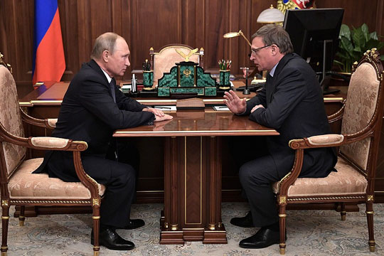 Путин сменил губернатора Омской области