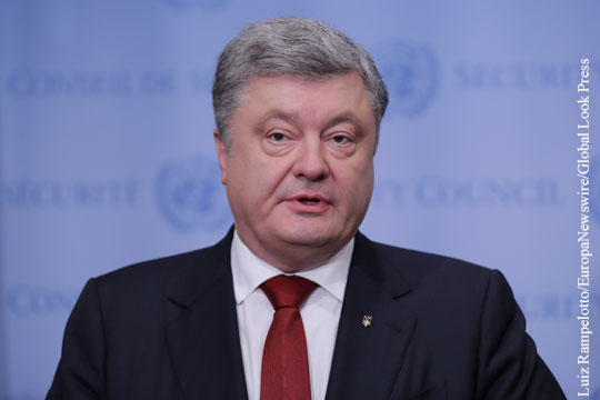 Порошенко прокомментировал заявление Земана о Крыме