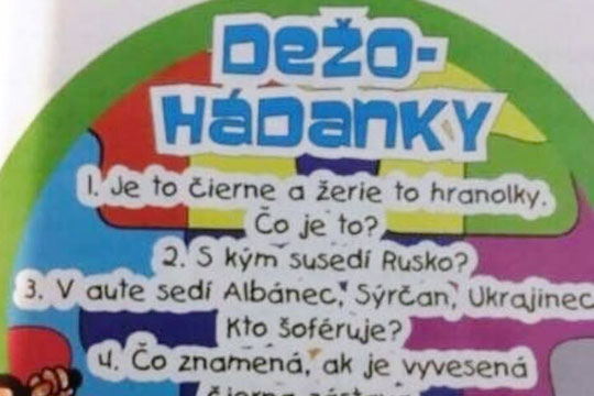 Детский журнал в Словакии поиздевался над украинцами