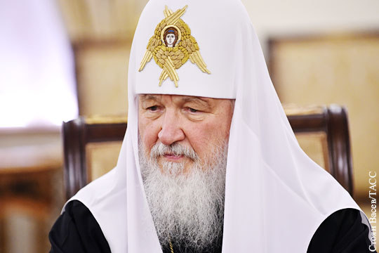 Патриарх Кирилл заявил об ущемлении прав Православной церкви на Украине