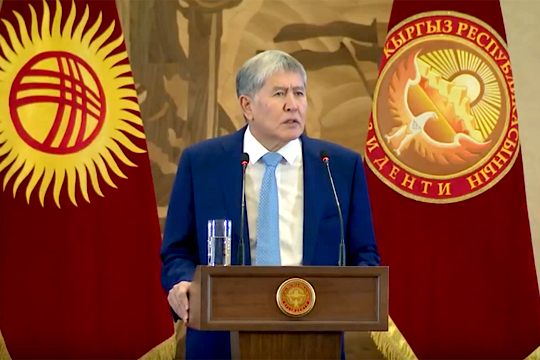 Атамбаев высказал сожаление о словах в адрес Назарбаева
